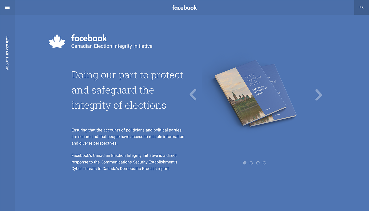 Facebook Canadian Election Integrity