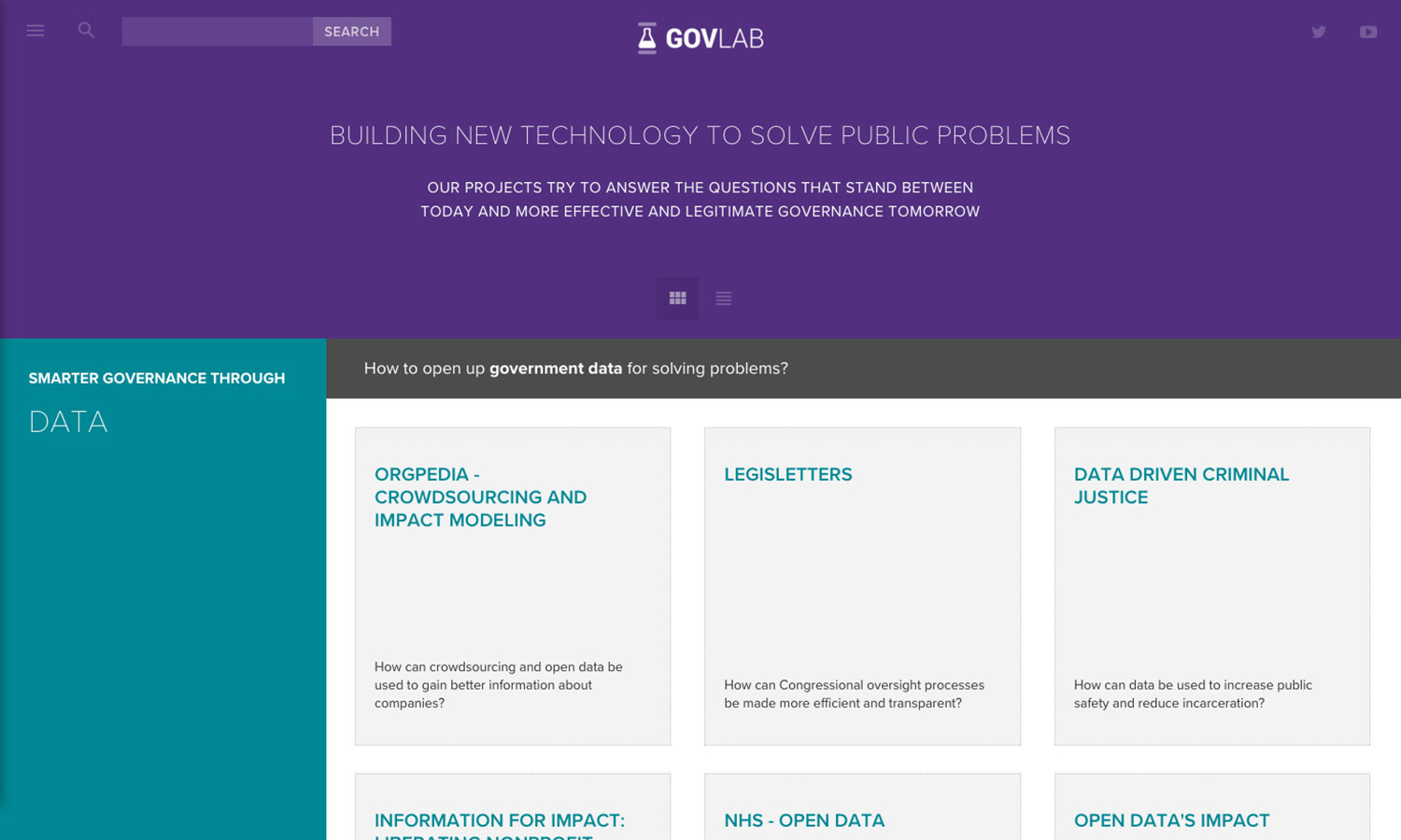 The GovLab Website