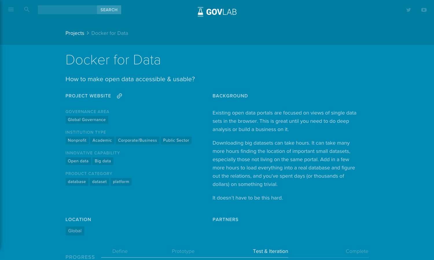 The GovLab Website